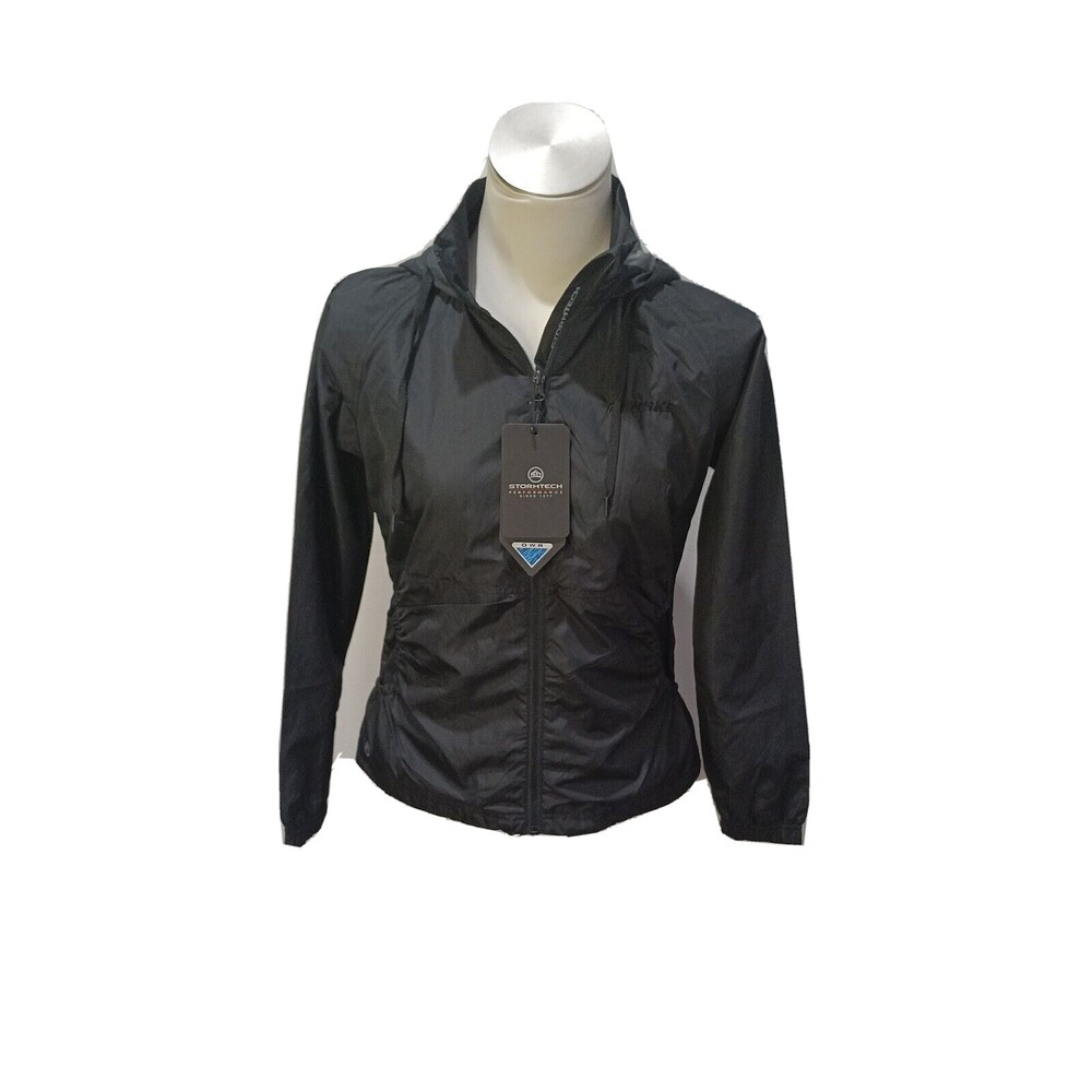Stormtech Women's Black Windbreaker New With Tags Size Small PENSKE Embroidered